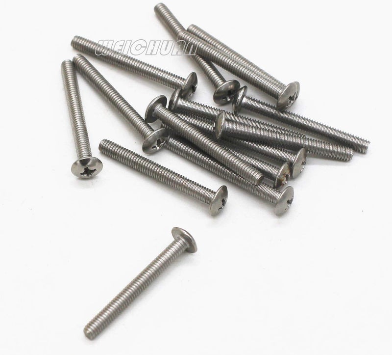 WEICHUAN 20PCS Round Unfinished Wood Cabinet Furniture Drawer Knobs Pulls Handles (Diameter: 3.6cm Height: 3cm) - Image 3